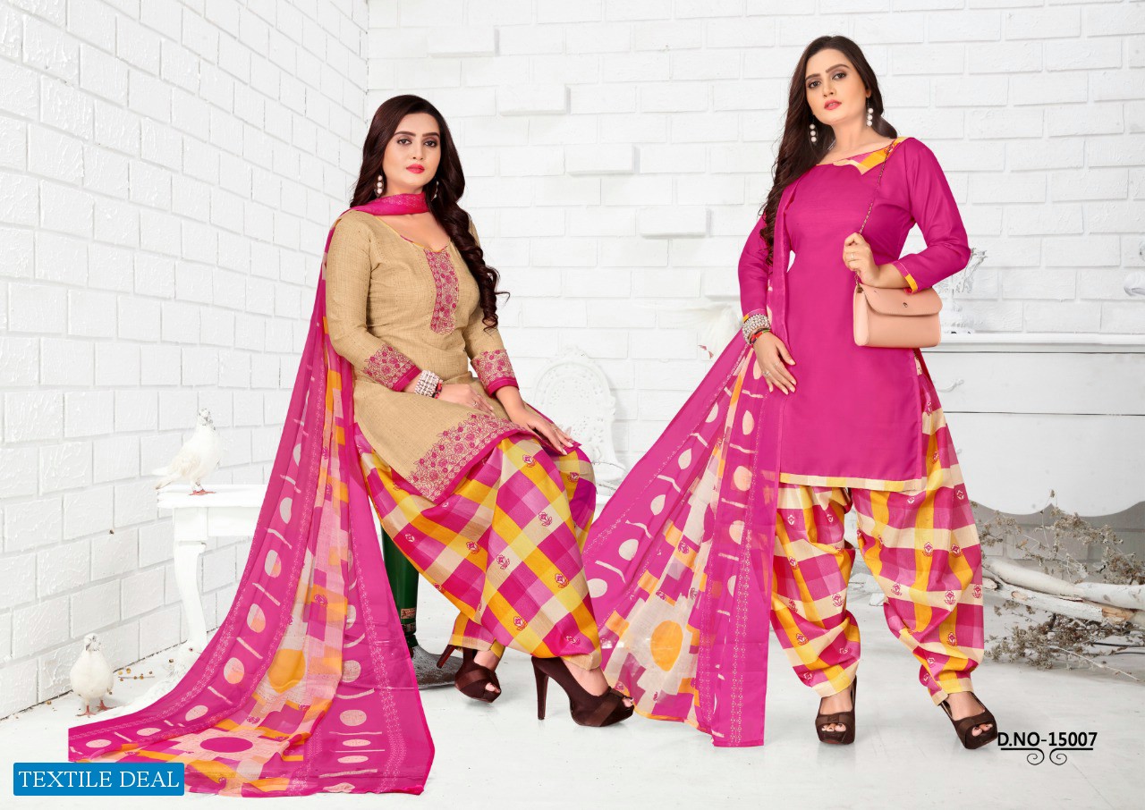 RIna Tina Two Top Vol-15 Wholesale Printed Low range Dress