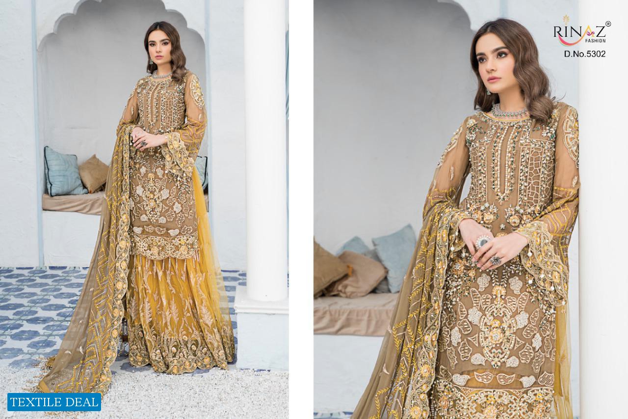 RInaz Maryams Gold Vol-9 Wholesale Pakistani Concept Dress