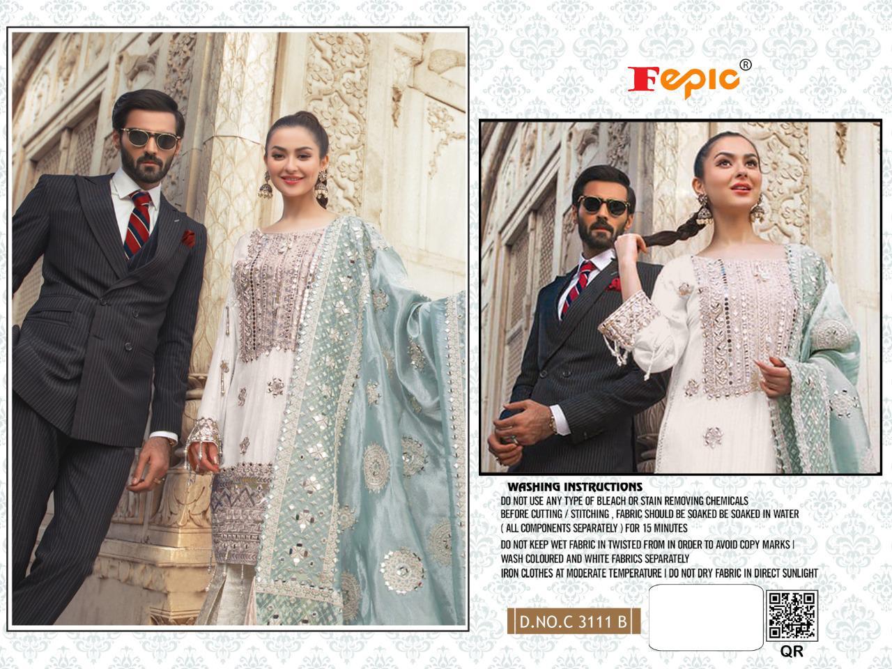 ROSEMEEN RANG BY FEPIC GEORGETTE PAKISTANI SALWAR KAMEEZ