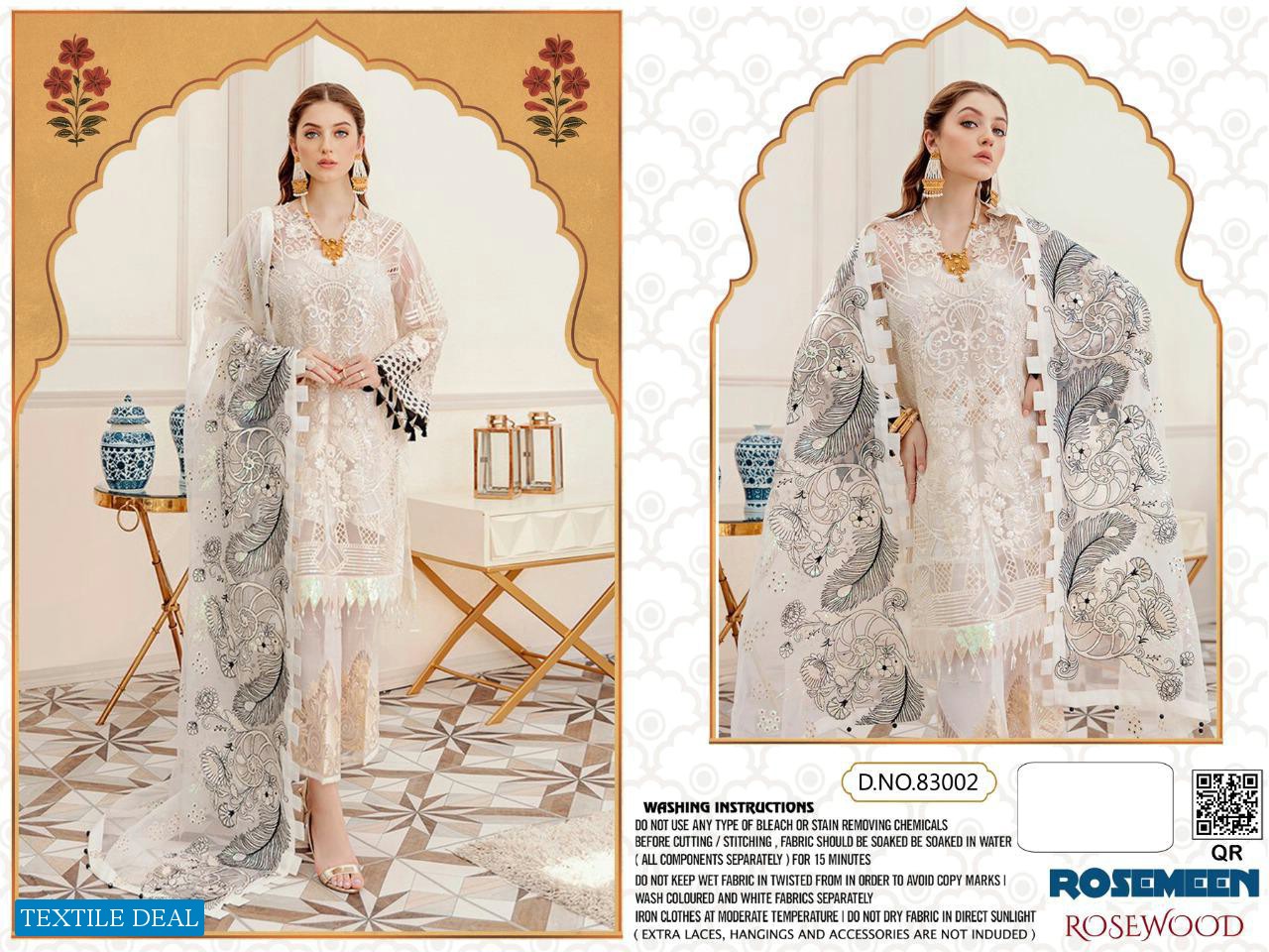 ROSEMEEN ROSEWOOD BY FEPIC GEORGETTE NET PAKISTANI DRESS COLLECTION