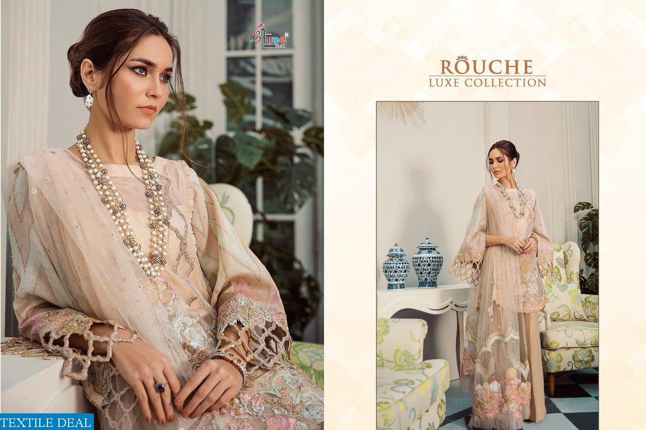ROUCHE LUXE COLLECTION BY SHREE FABS GEORGETTE NET PAKISTANI SALWAR KAMEEZ