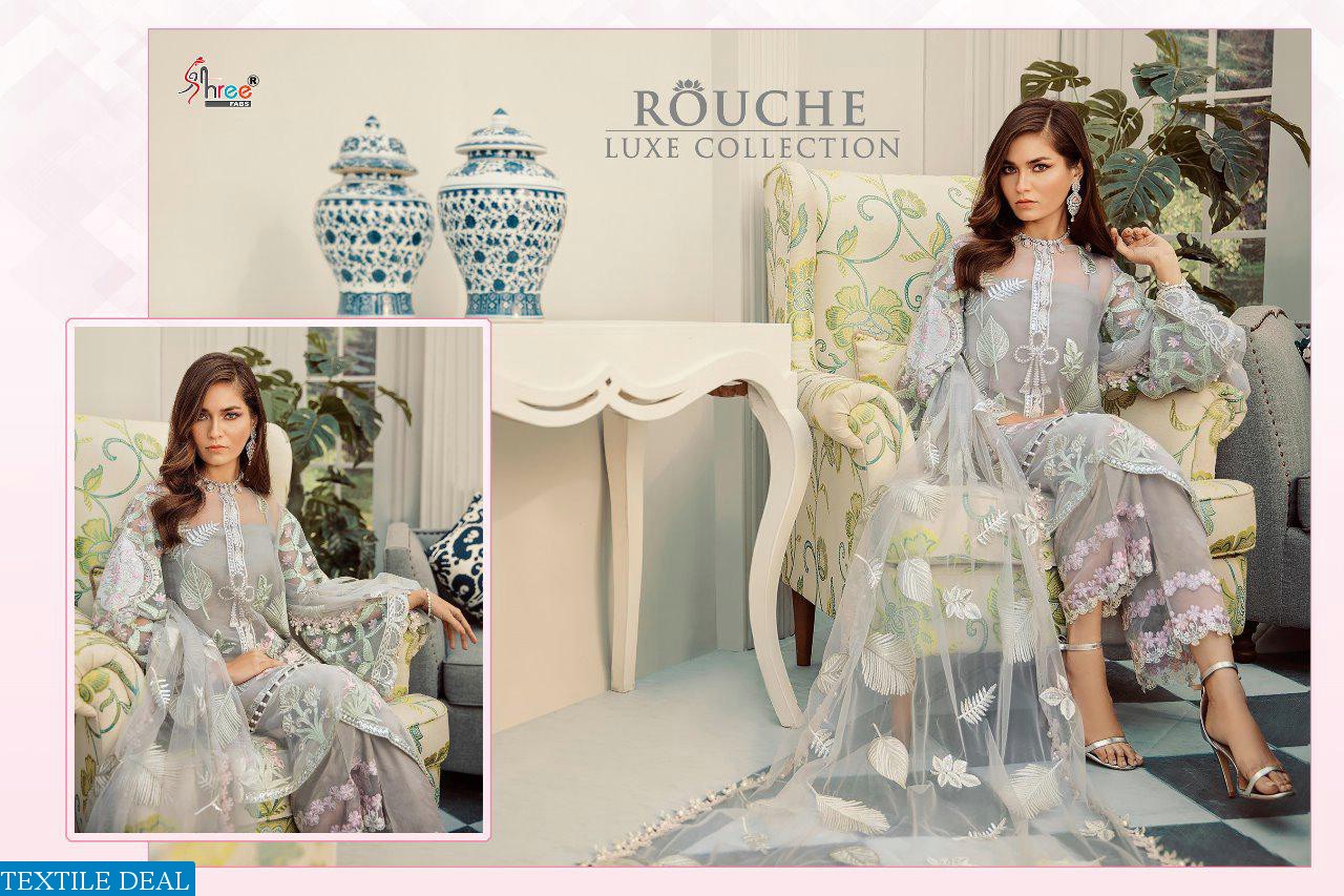ROUCHE LUXE COLLECTION BY SHREE FABS GEORGETTE NET PAKISTANI SALWAR KAMEEZ