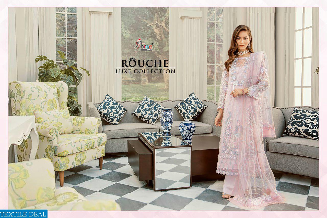 ROUCHE LUXE COLLECTION BY SHREE FABS GEORGETTE NET PAKISTANI SALWAR KAMEEZ