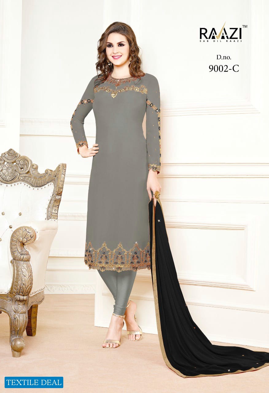 Raazi Fida Wholesale Shopping Straight Long Salwar Kameez