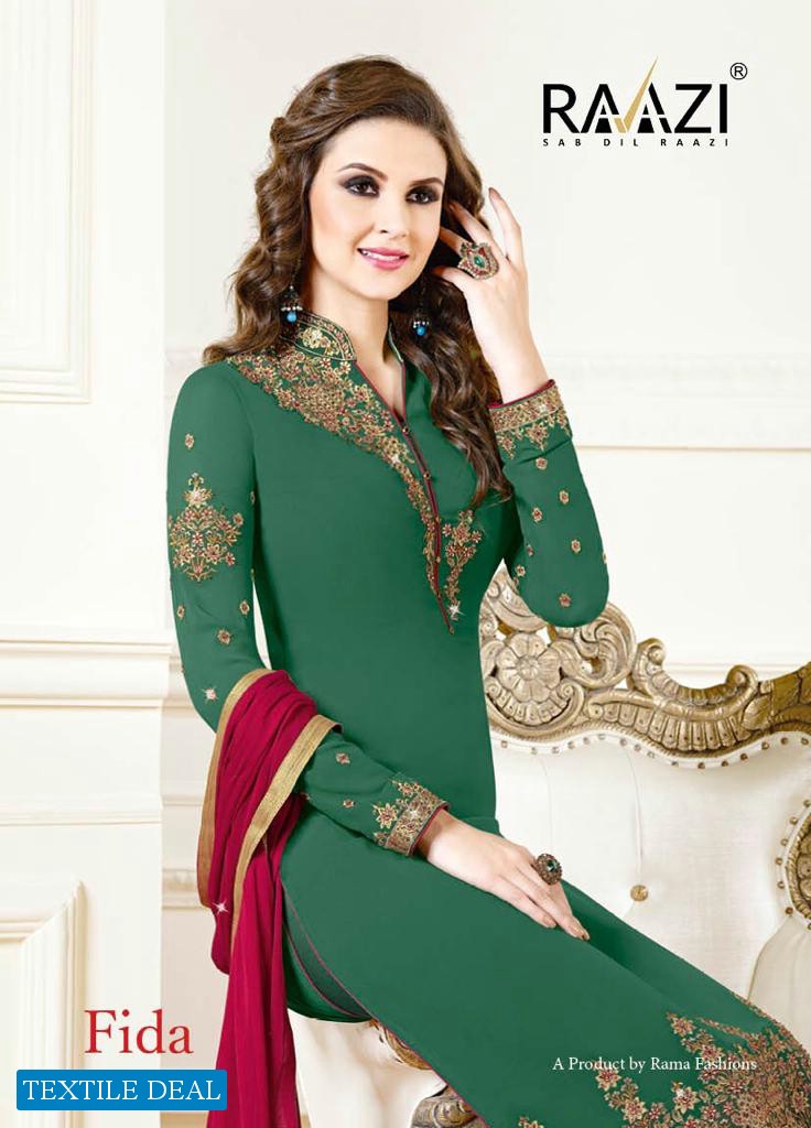 Raazi Fida Wholesale Shopping Straight Long Salwar Kameez