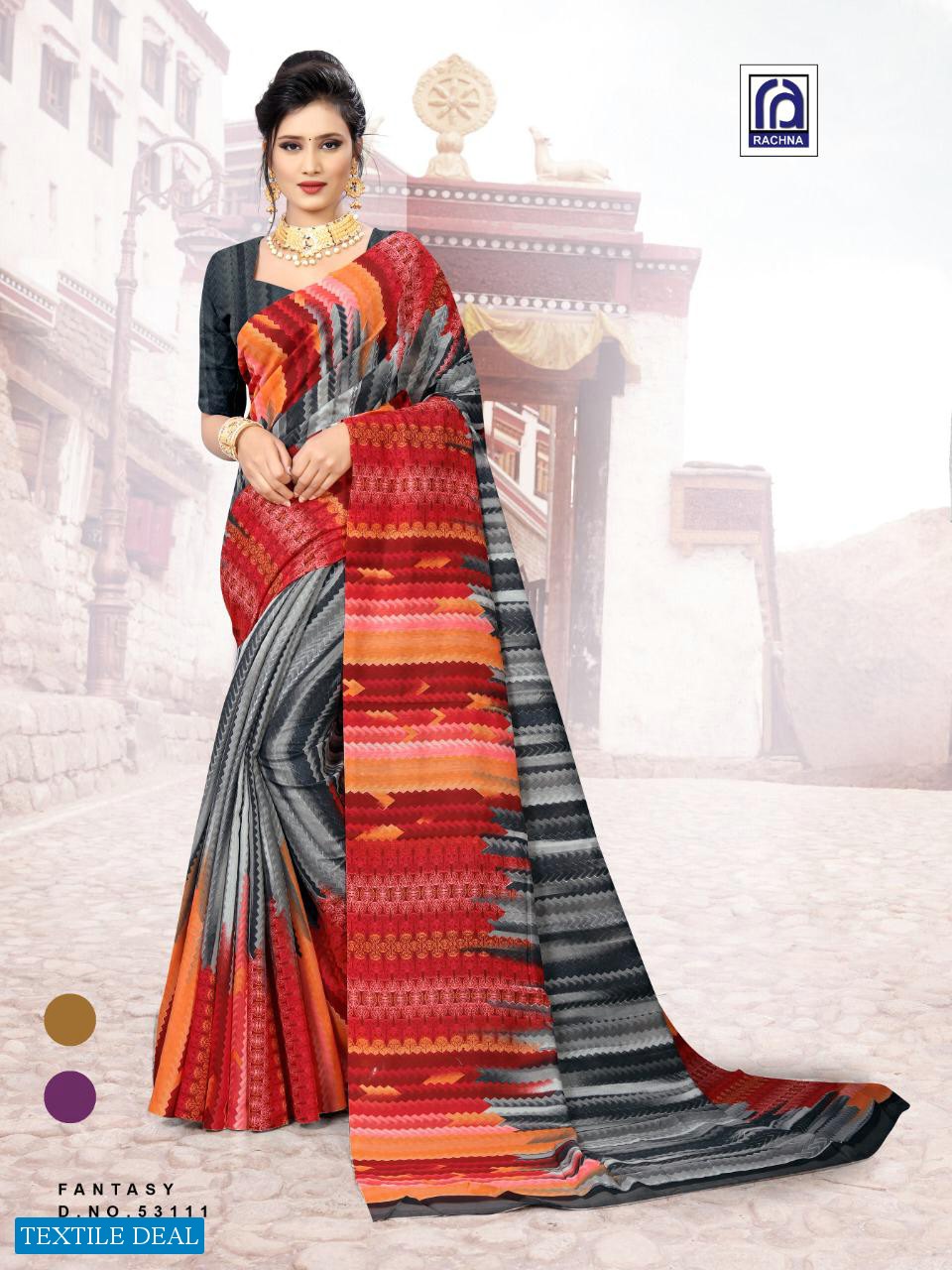 Rachna Fantasy Wholesale Formal Shopping Ethnic Saree Blouse