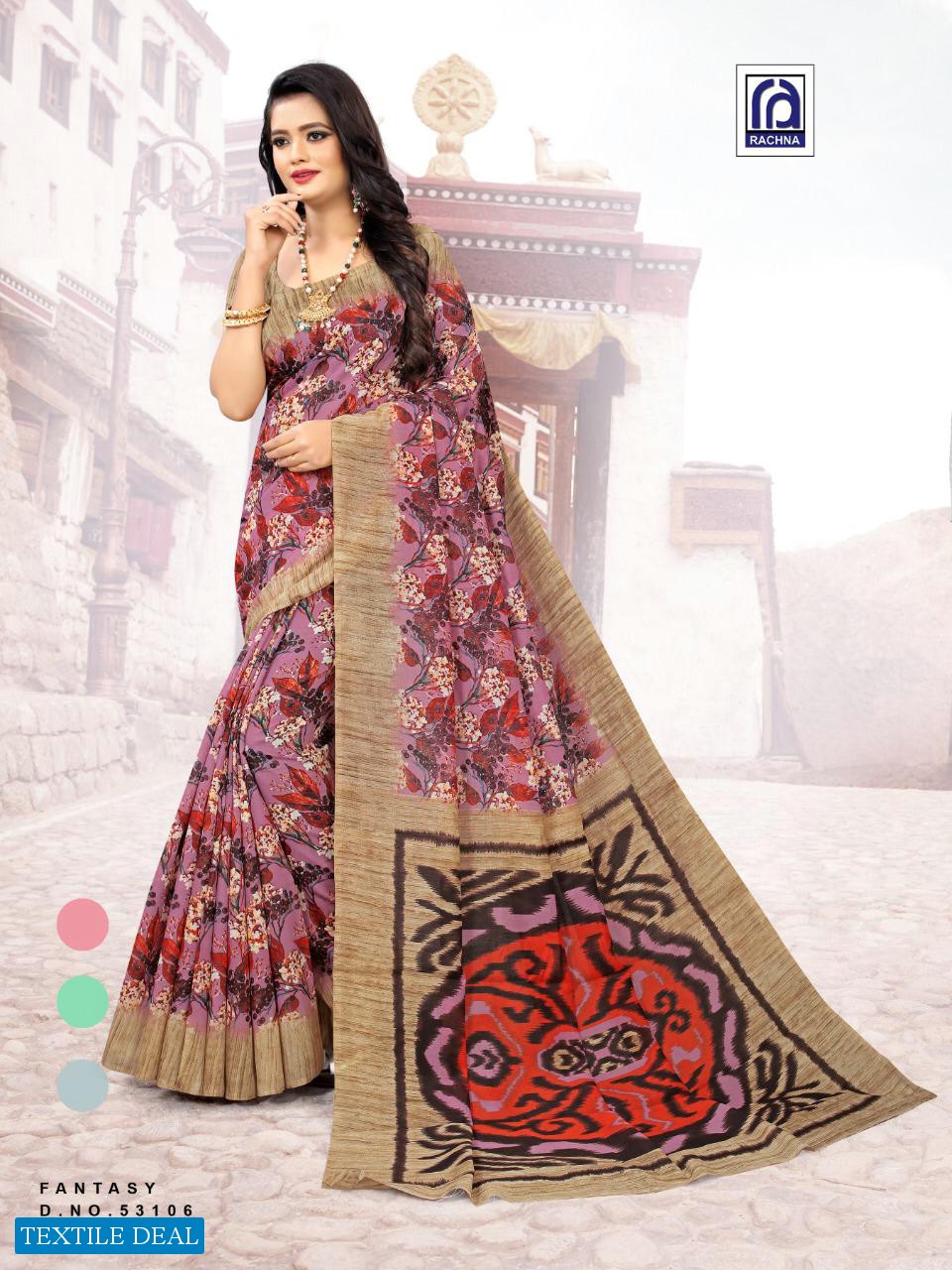 Rachna Fantasy Wholesale Formal Shopping Ethnic Saree Blouse