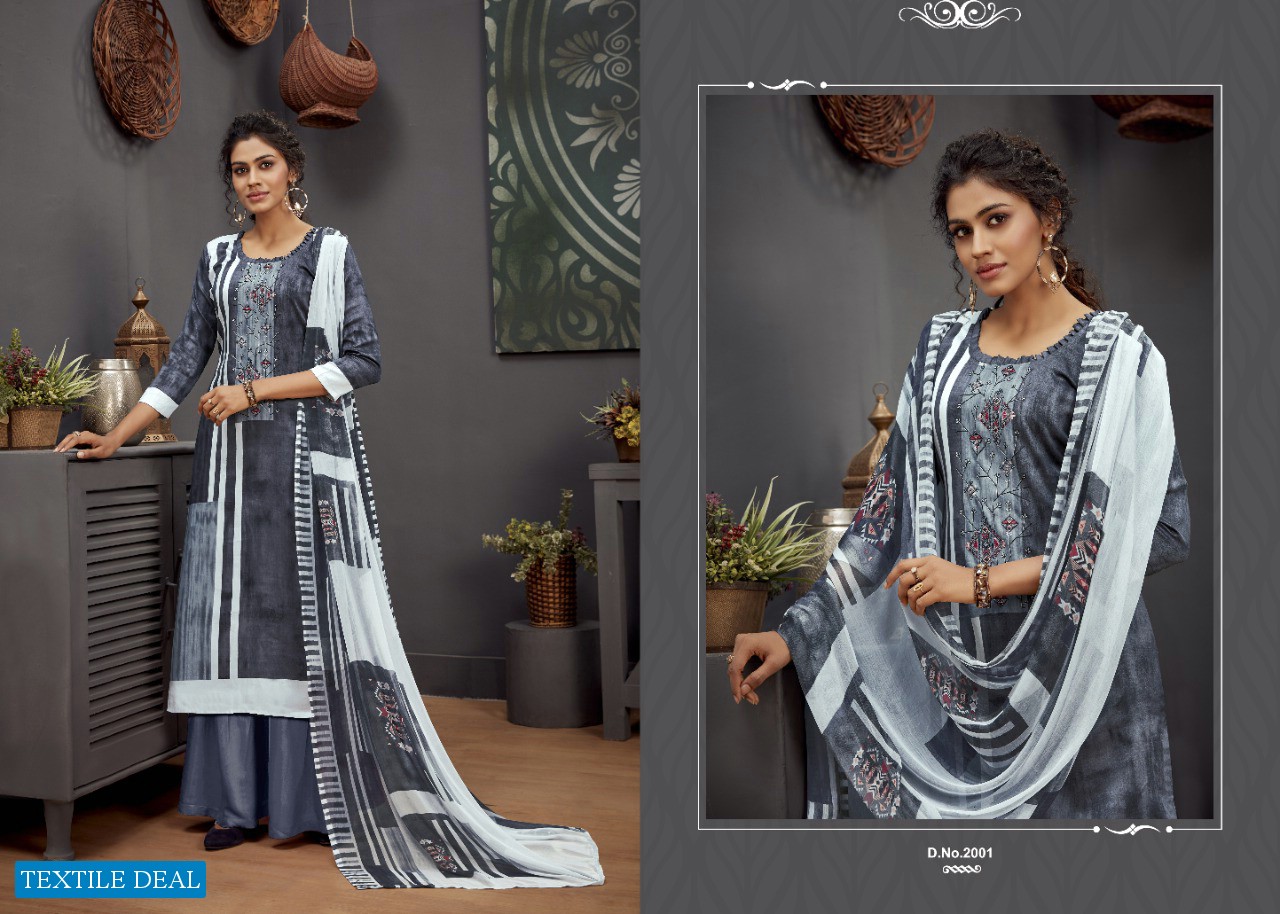 Radhika Chetna Pure Zam Cotton Dress Material