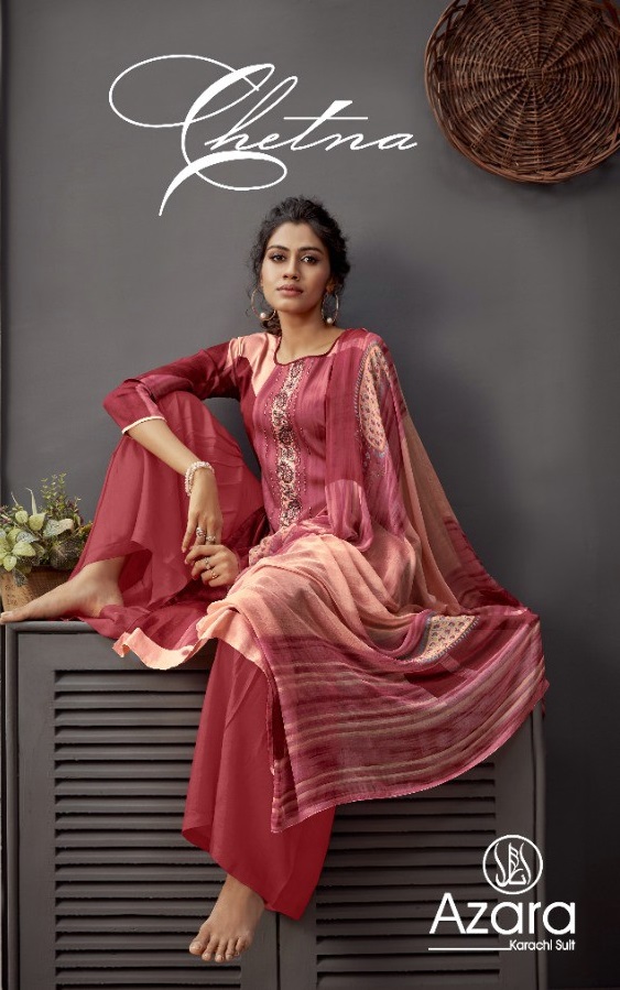 Radhika Chetna Pure Zam Cotton Dress Material