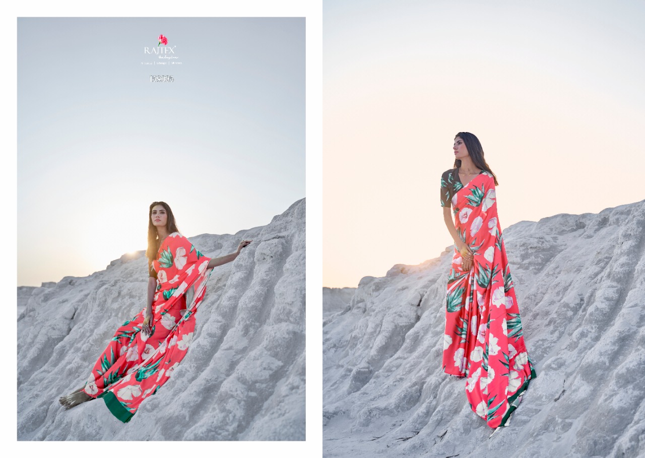 Rajtex Kasa Digital Japan Satin Crepe Saree Catalog