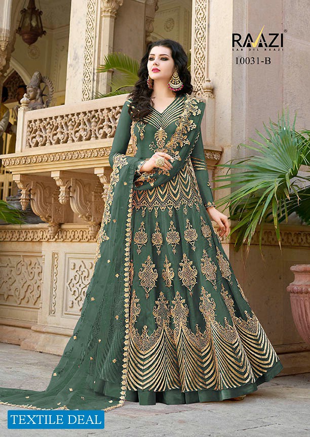 Rama Raazi 10031 Colour Wholesale Shopping Designer Salwar Suits