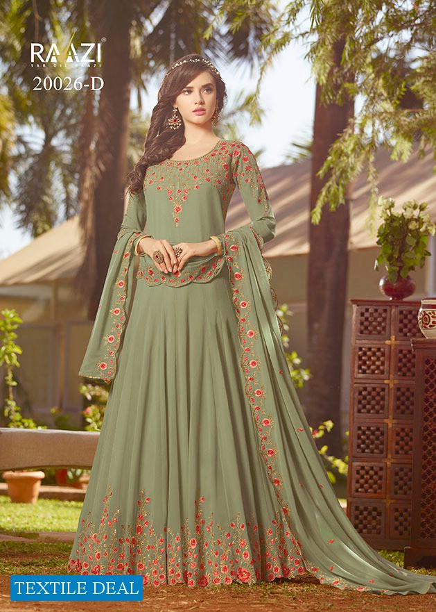 Rama Raazi 20026 Colour Wholesale Bulk Anarkali Dress Shopping