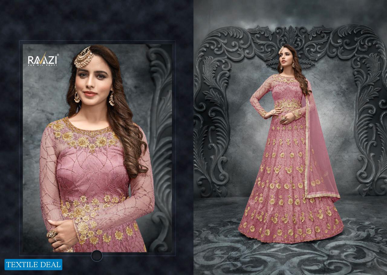 Rama Raazi Aroos The Bride 10049 to 10053 Series Anarkali Dress