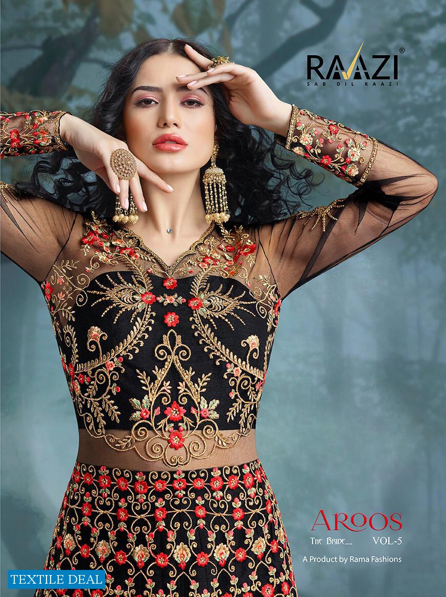Rama Raazi Aroos Vol-5 Wholesale Shopping Bridal Salwar Suits
