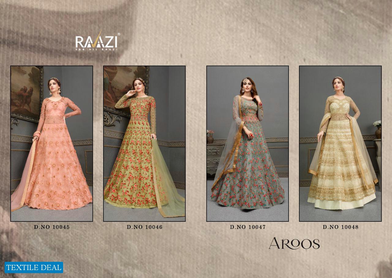 Rama Raazi Aroos the Bride 10045 Series Wholesale Designer Gown Catalog