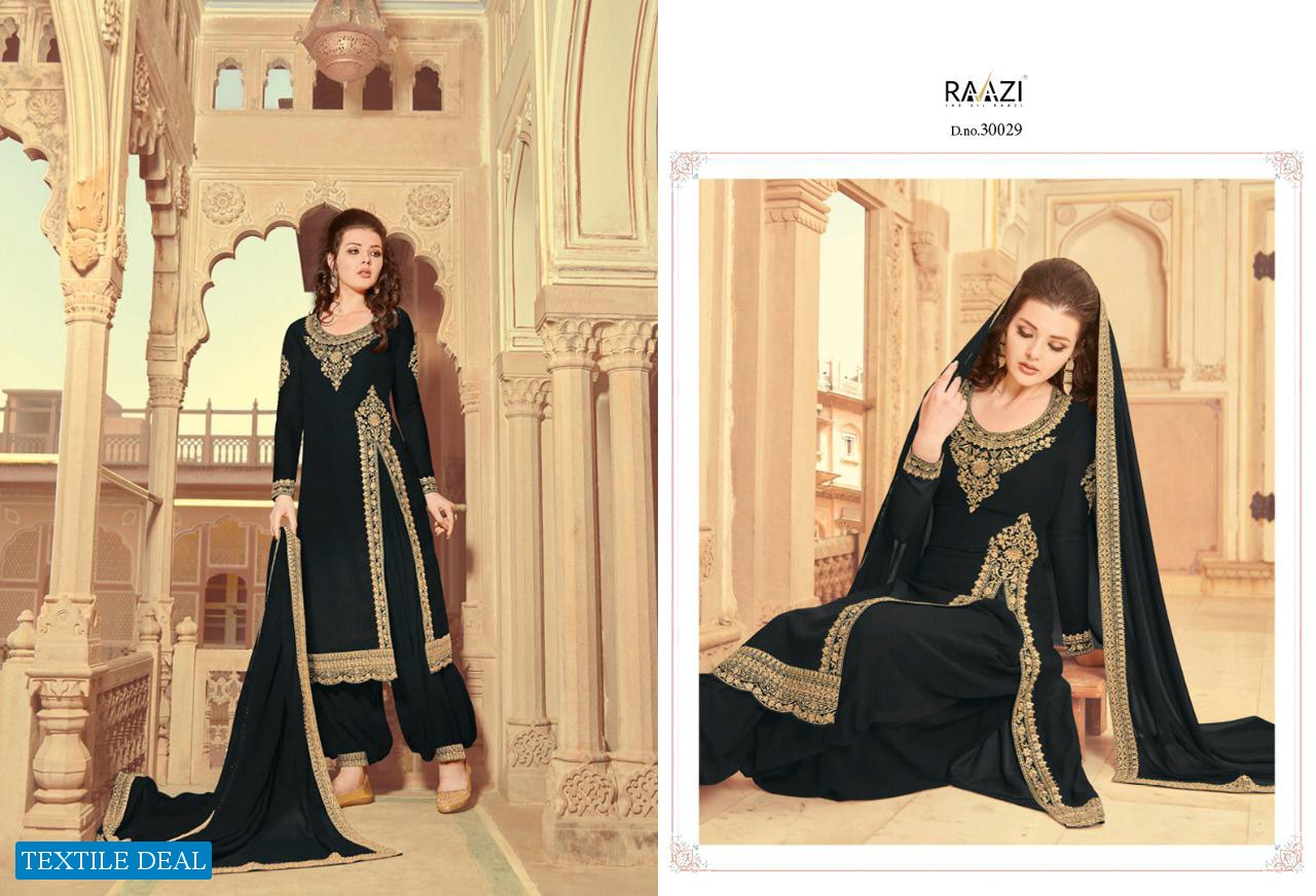Rama Raazi Zarkan Wholesale Party-wear Salwar Kameez Catalog