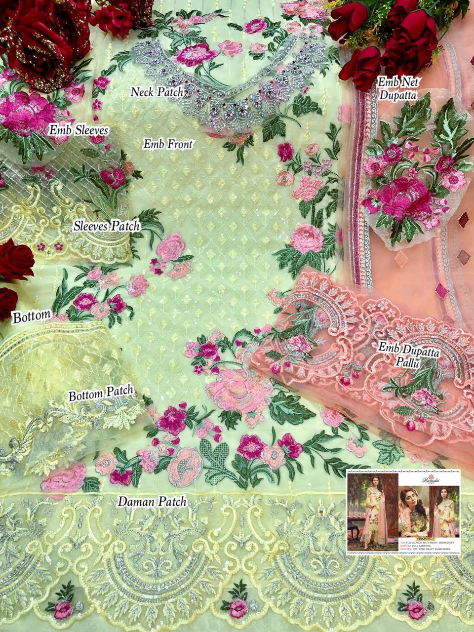 Ramsha Crimson Nx Wholesale Pakistani Concept Dress