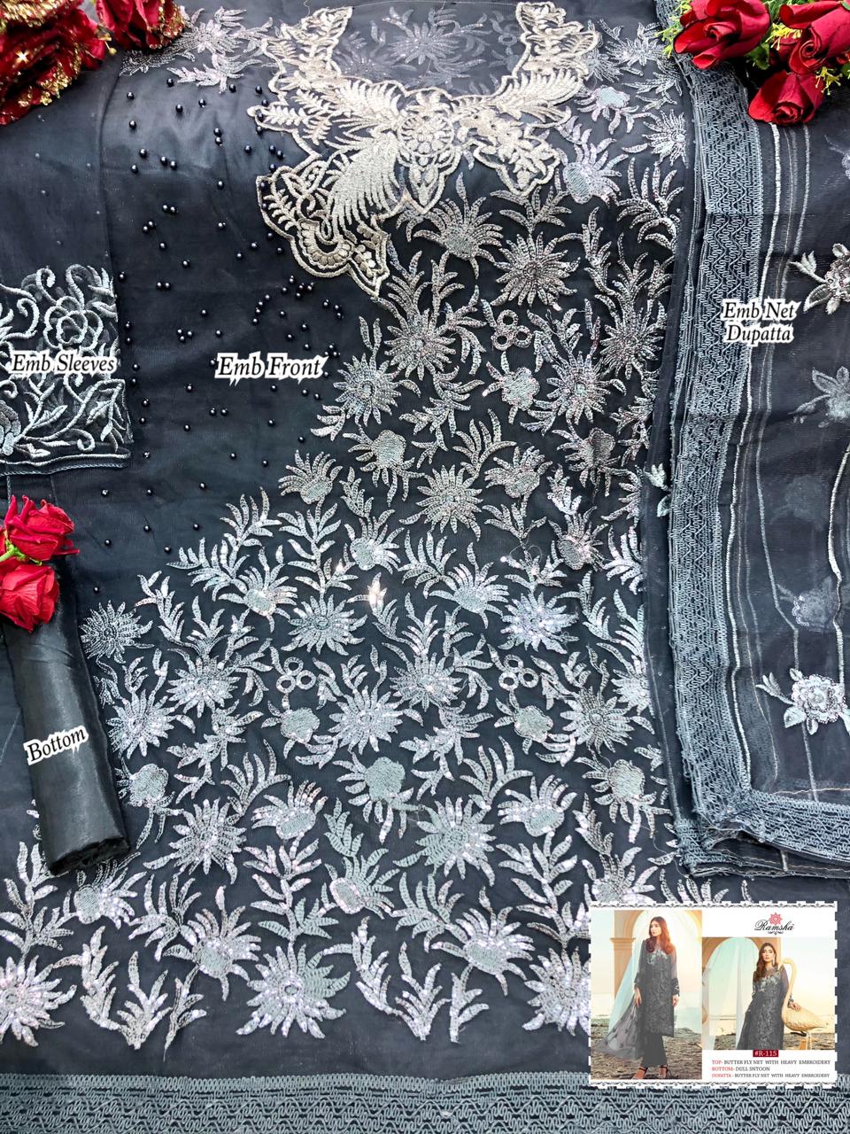 Ramsha R-115 Nx Wholesale Pakistani Concept Dress