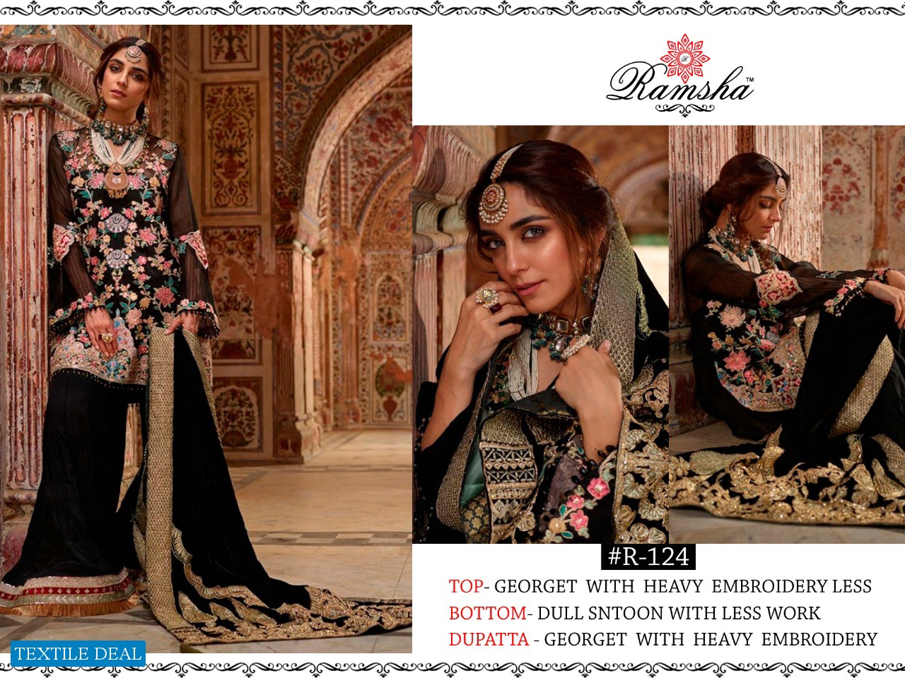Ramsha R-124 And R-125 Pakistani Concept Salwar Suits