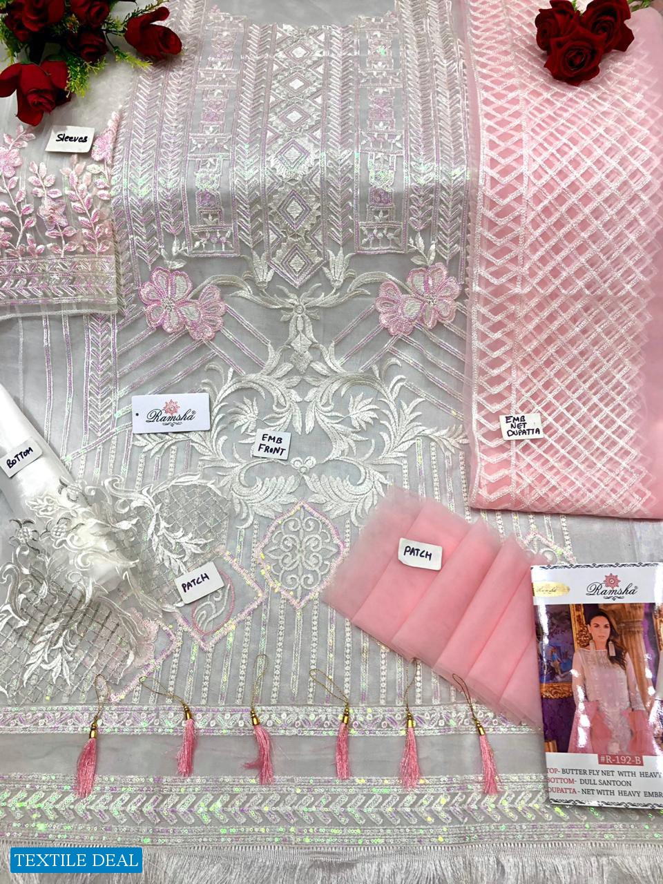 Ramsha R-143 R-146 R-170 R-192 Wholesale Pakistani Catalog