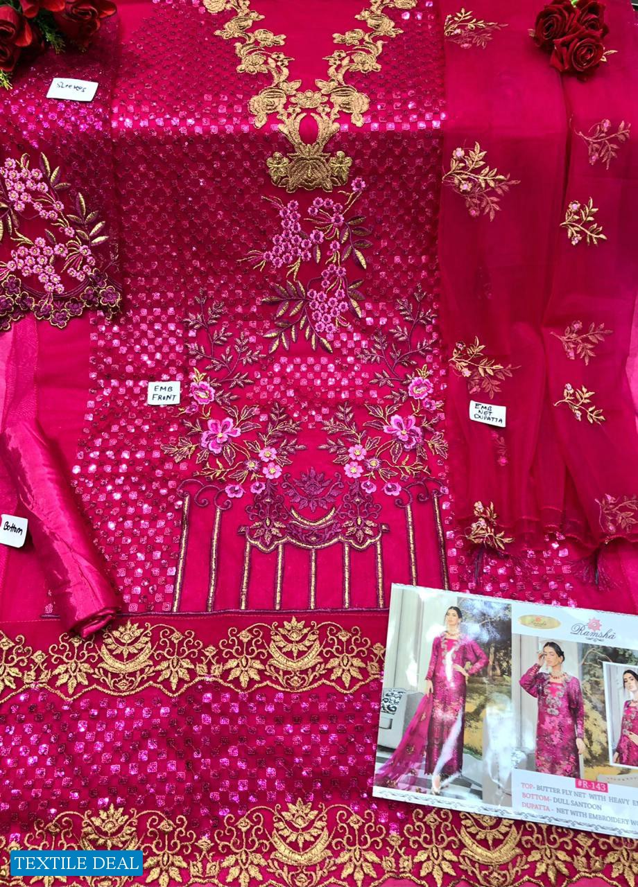 Ramsha R-143 R-146 R-170 R-192 Wholesale Pakistani Catalog