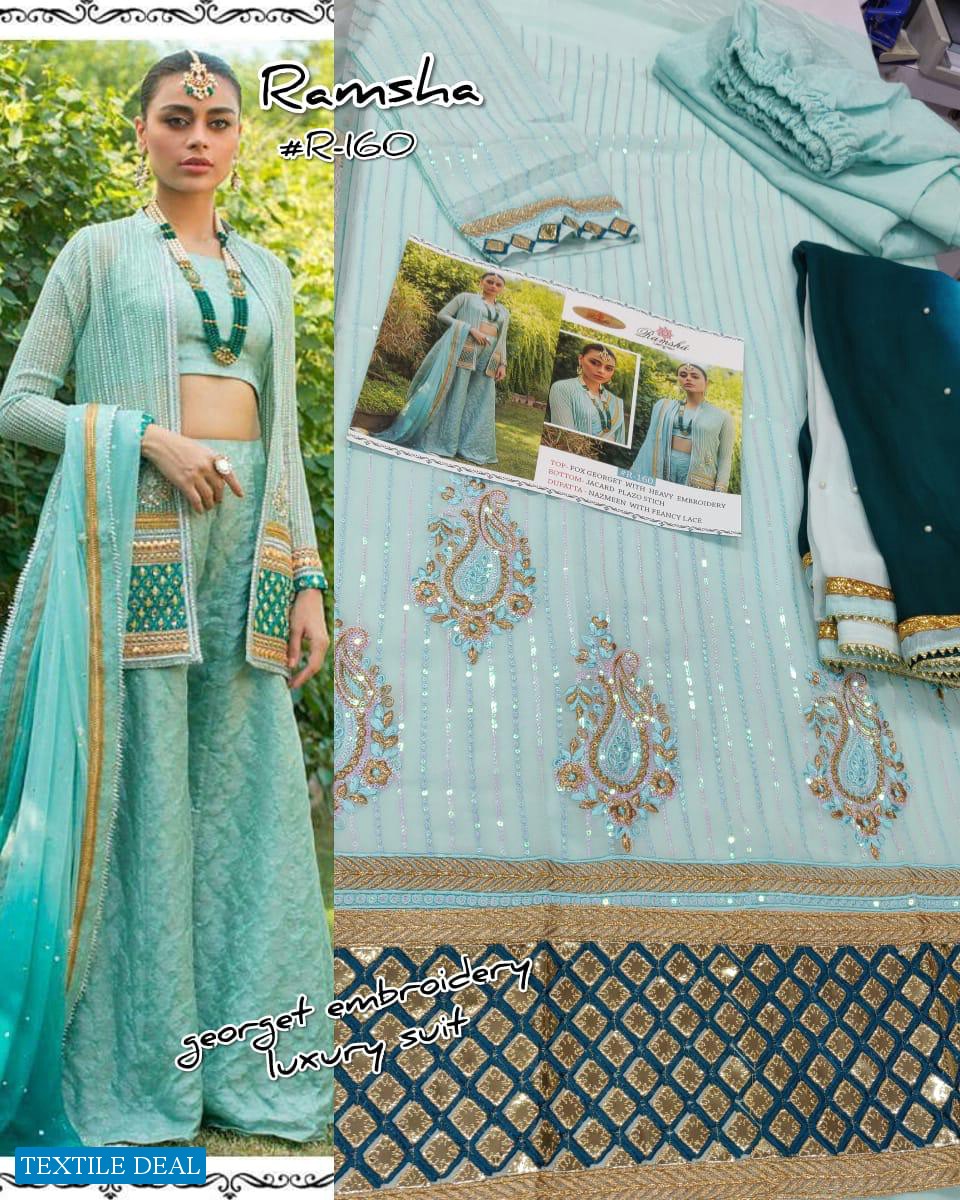 Ramsha R-159 And R-160 Wholesale Pakistani Concept Dress