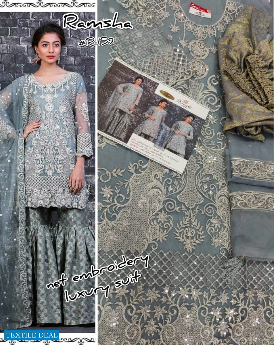 Ramsha R-159 And R-160 Wholesale Pakistani Concept Dress