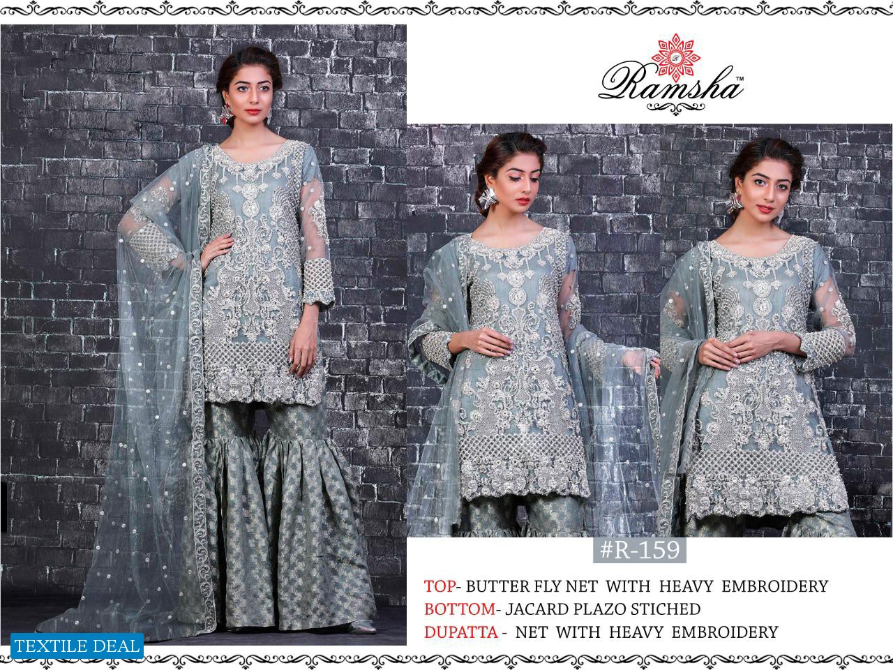 Ramsha R-159 And R-160 Wholesale Pakistani Concept Dress