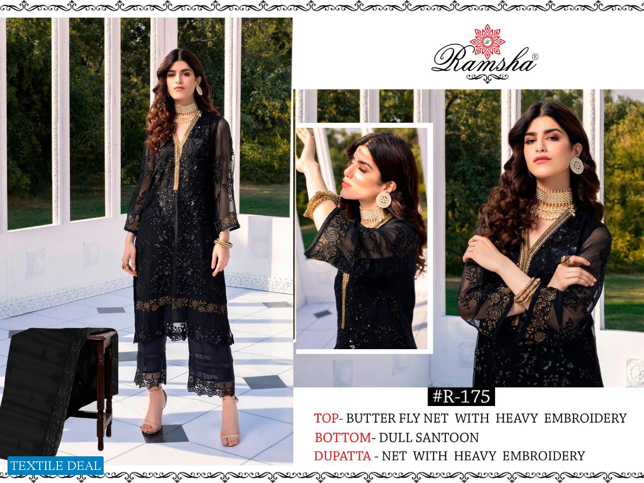 Ramsha R-173 R-174 R-175 And R-176 Series Pakistani Concept Dress
