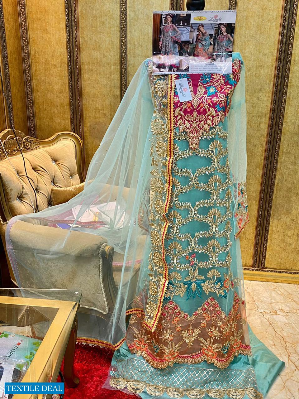 Ramsha R-224 And R-225 Wholesale Pakistani Dress