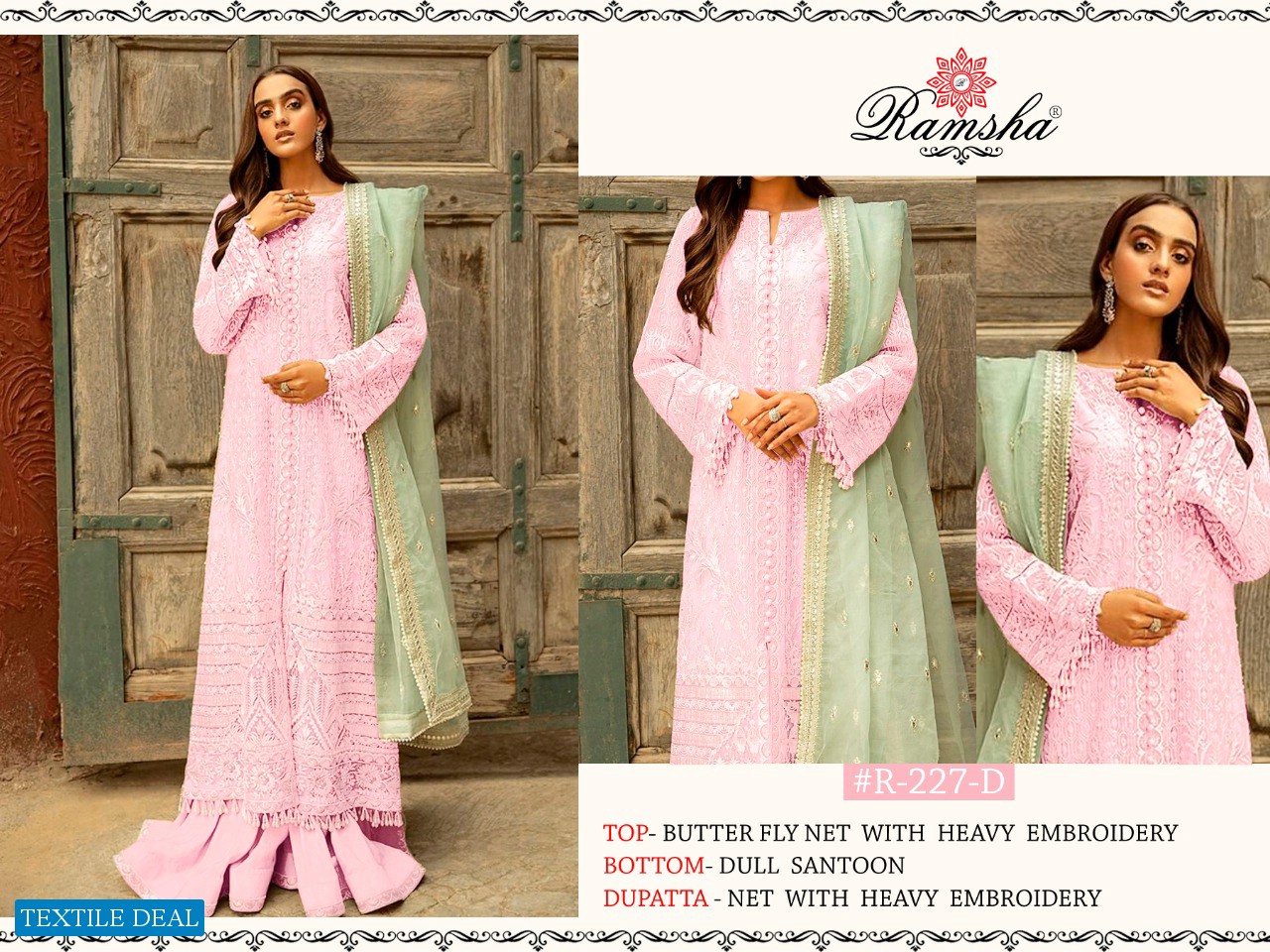 Ramsha R-227 Colour Wholesale Pakistani Catalog