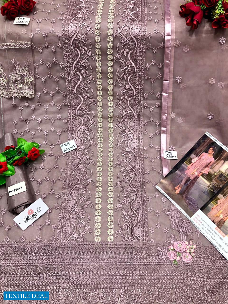 Ramsha R-238 R-239 R-240 And R-241 Wholesale Pakistani Concept Dress