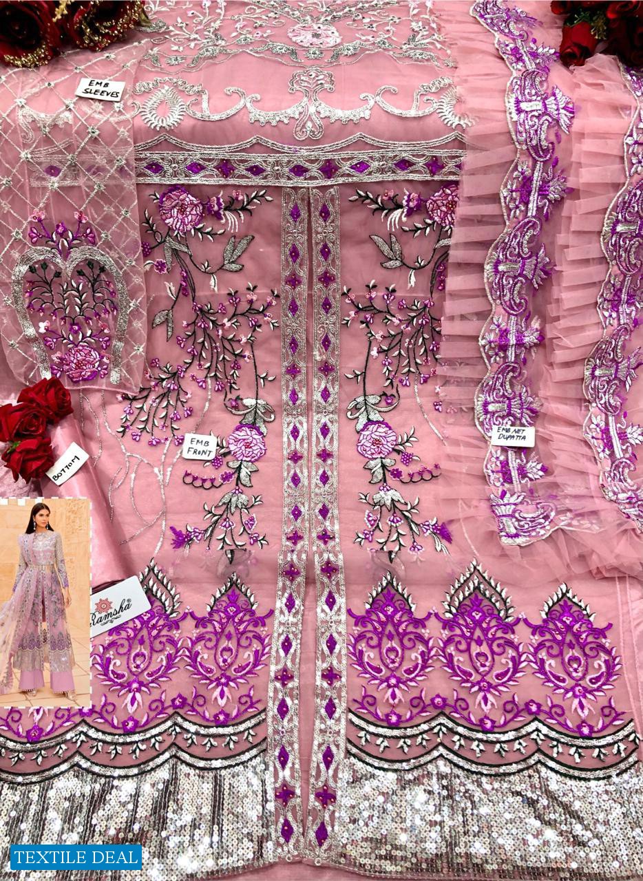 Ramsha R-249 And R-250 Wholesale Pakistani Concept Salwar Kameez