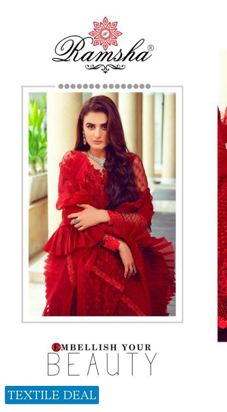 Ramsha R-256 Colour Wholesale Pakistani Concept Dress