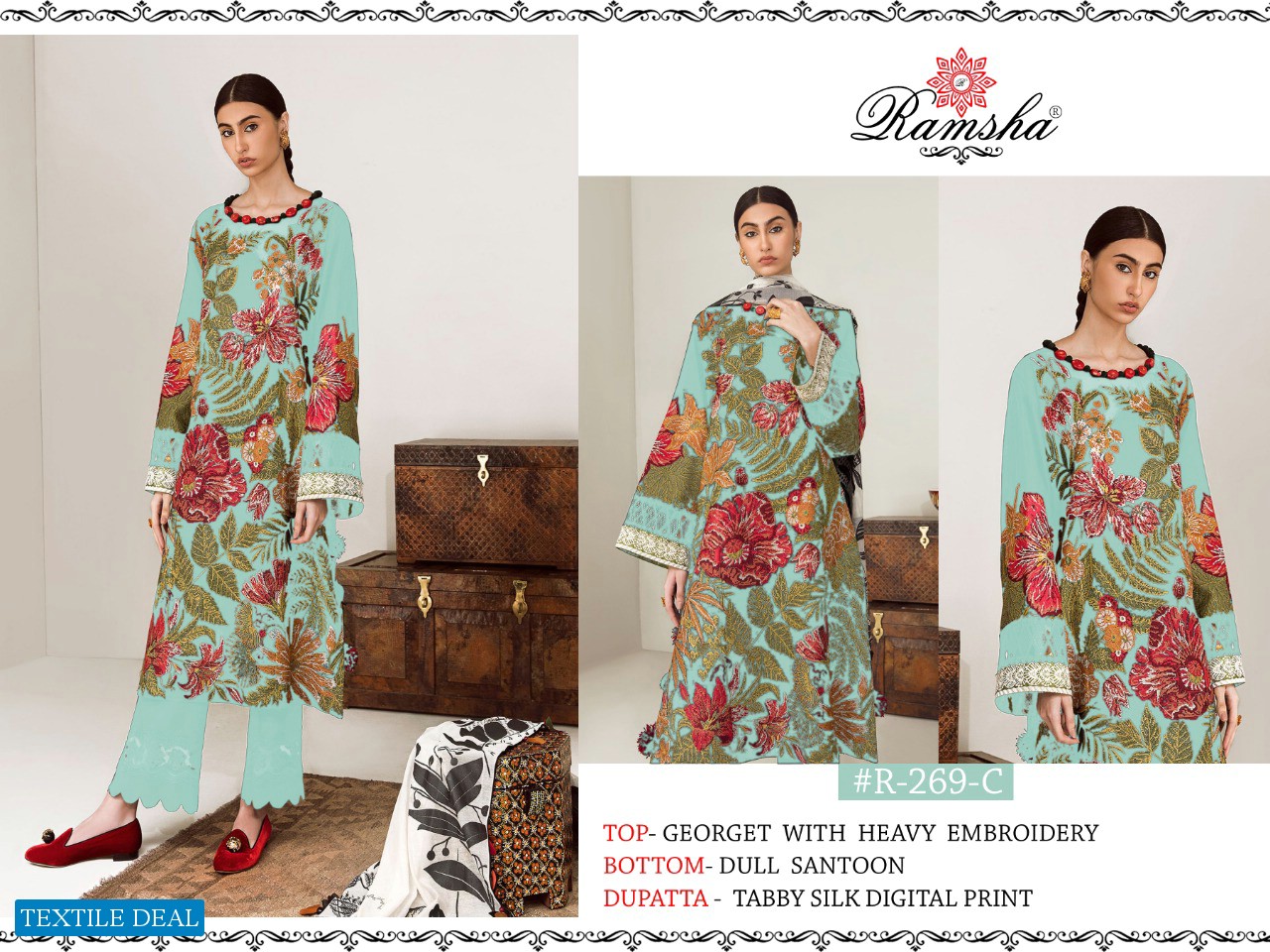 Ramsha R-269 NX Wholesale Pakistani Concept Dress