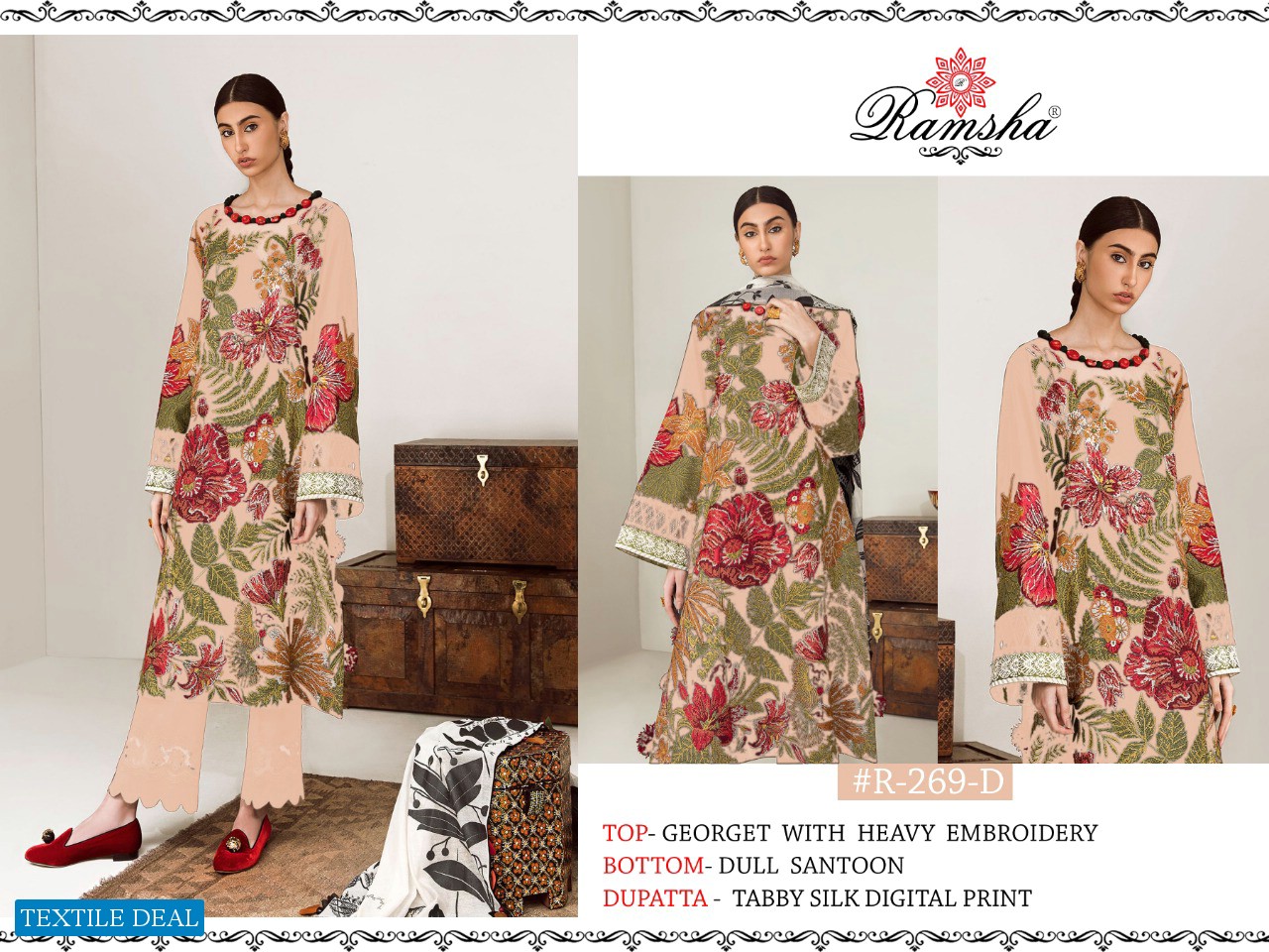 Ramsha R-269 NX Wholesale Pakistani Concept Dress