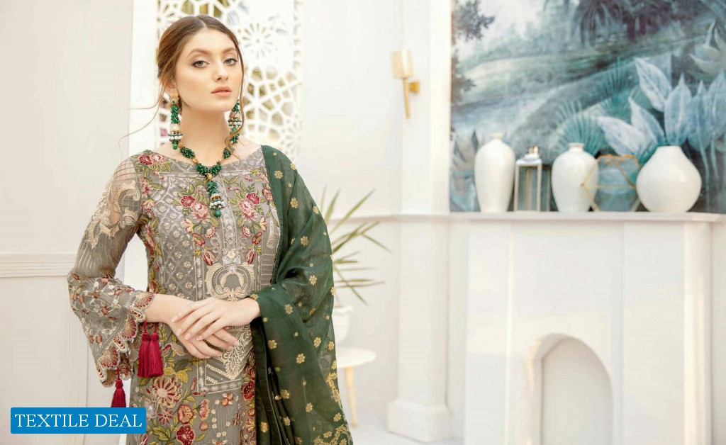 Ramsha Rangoon Vol-5 Wholesale Luxury Original Pakistani Dress