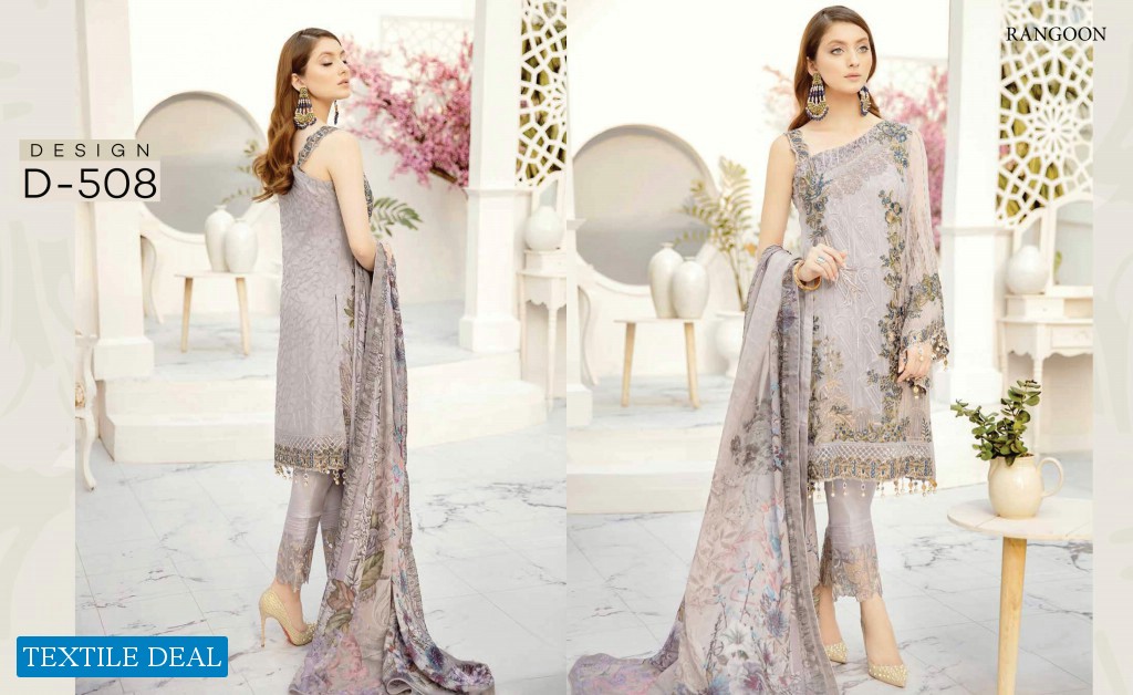Ramsha Rangoon Vol-5 Wholesale Luxury Original Pakistani Dress