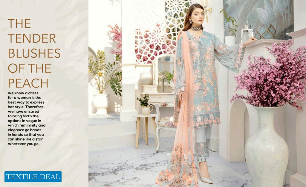 Ramsha Rangoon Vol-5 Wholesale Luxury Original Pakistani Dress