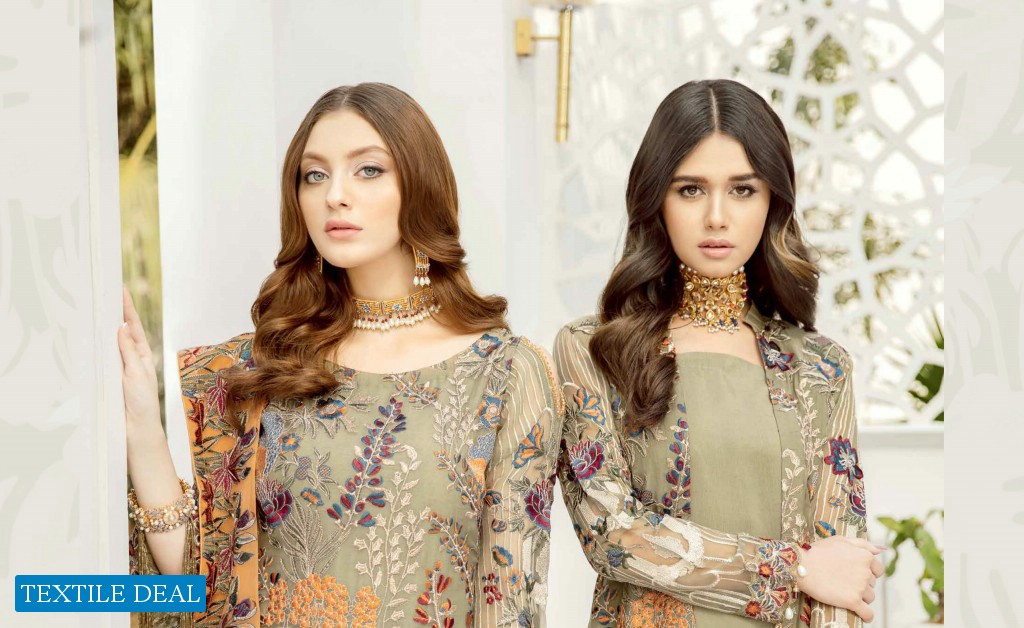 Ramsha Rangoon Vol-5 Wholesale Luxury Original Pakistani Dress