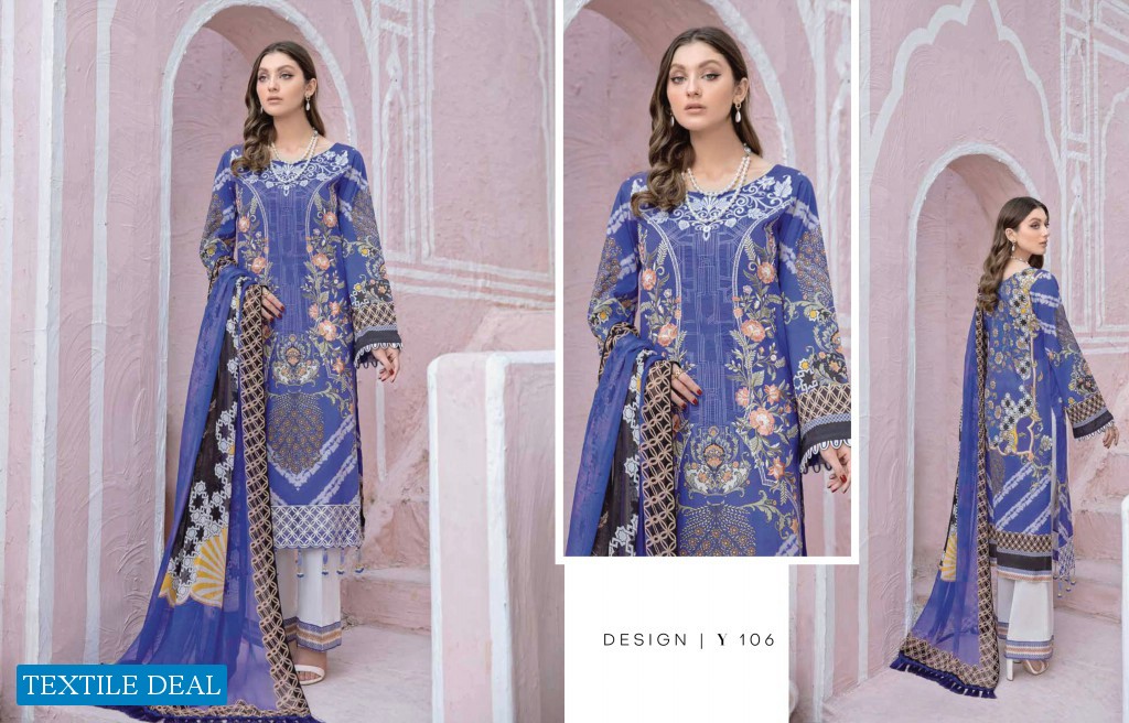 Ramsha Riwayat Luxury Lawn Vol-1 Wholesale Original Pakistani Dress