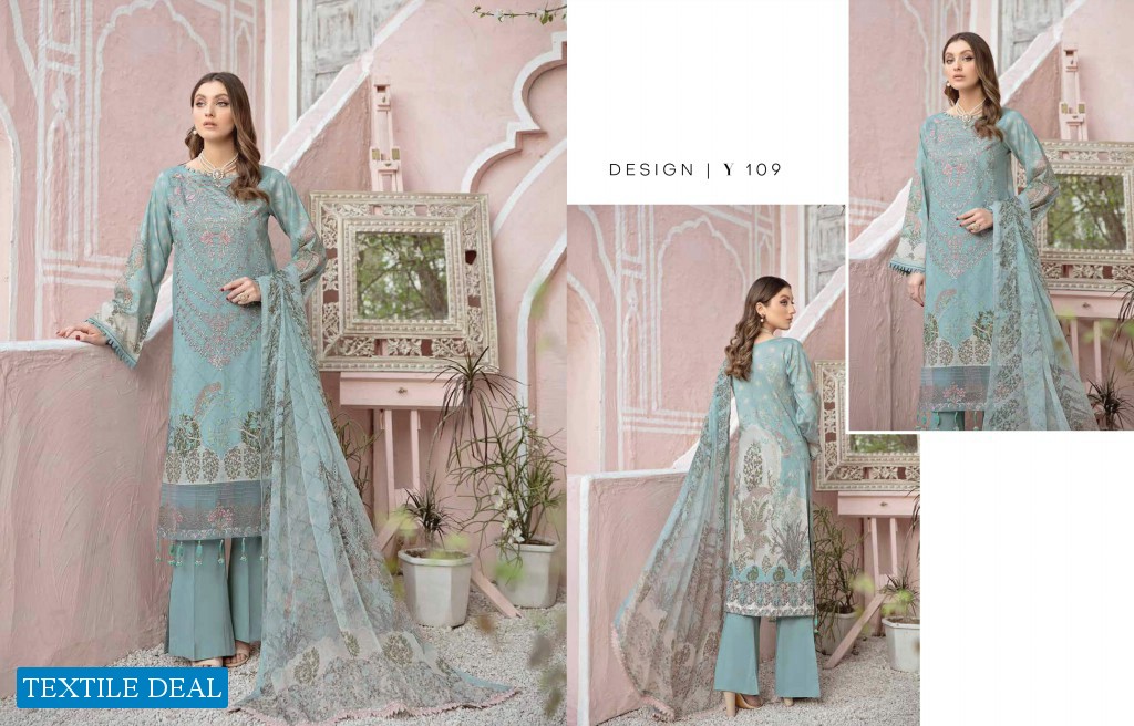 Ramsha Riwayat Luxury Lawn Vol-1 Wholesale Original Pakistani Dress