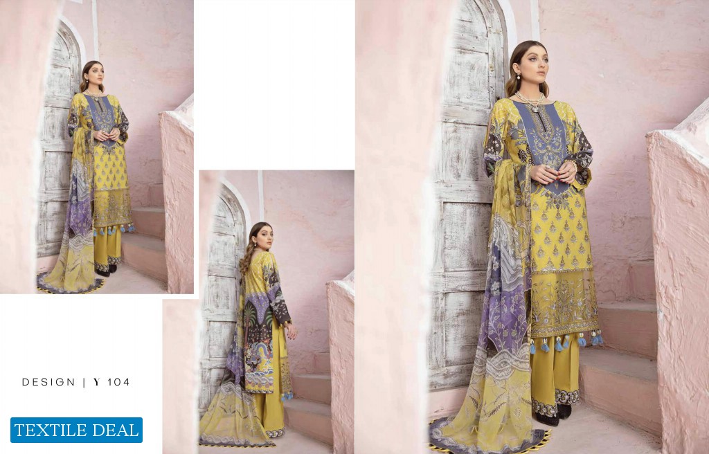 Ramsha Riwayat Luxury Lawn Vol-1 Wholesale Original Pakistani Dress