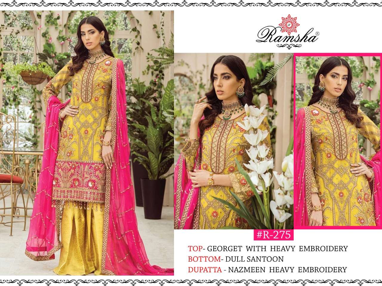 Ramsha Vol-3 Wholesale Pakistani Concept Salwar Kameez