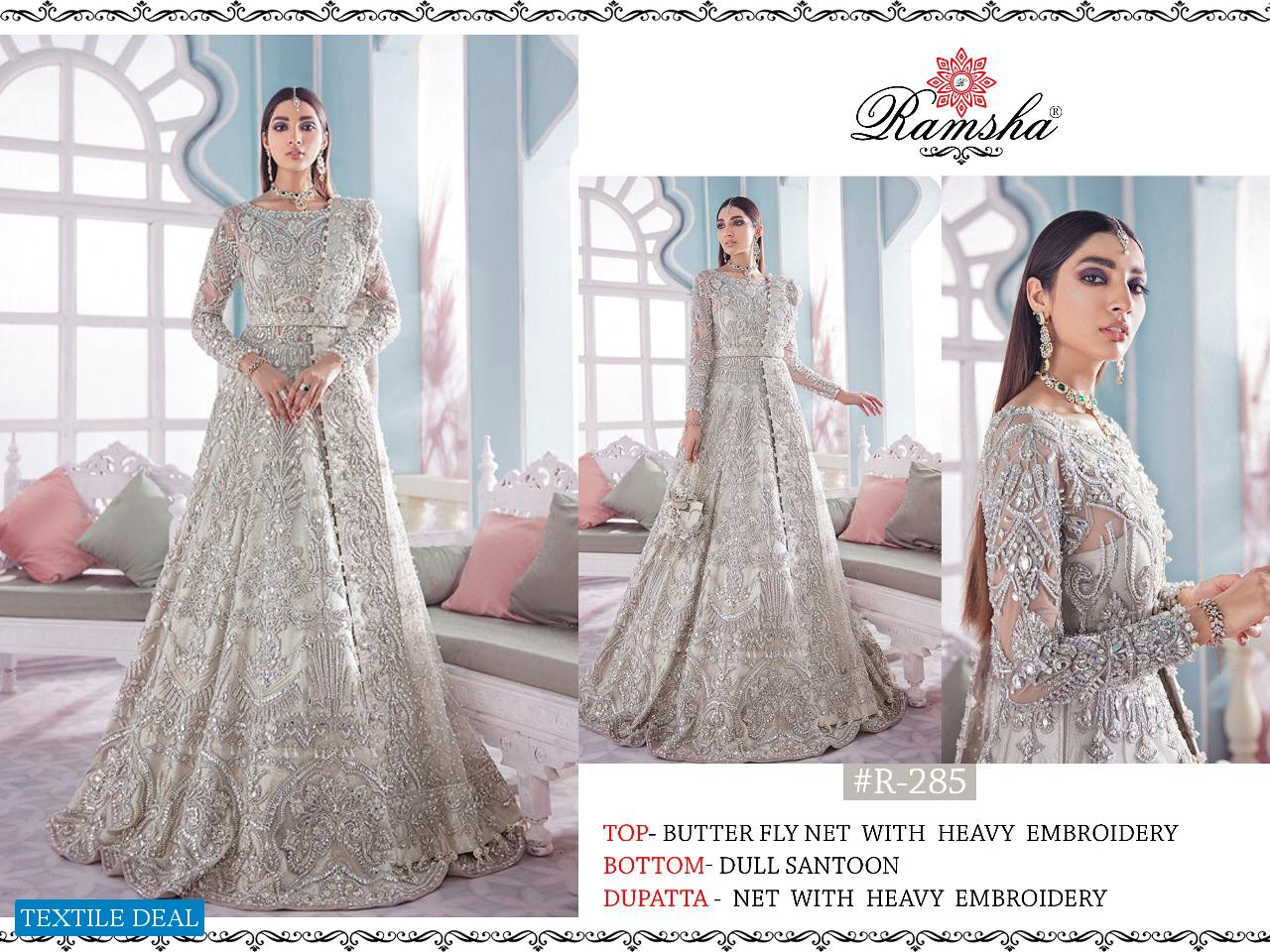 Ramsha Vol-6 Wholesale Pakistani Conceot Dress