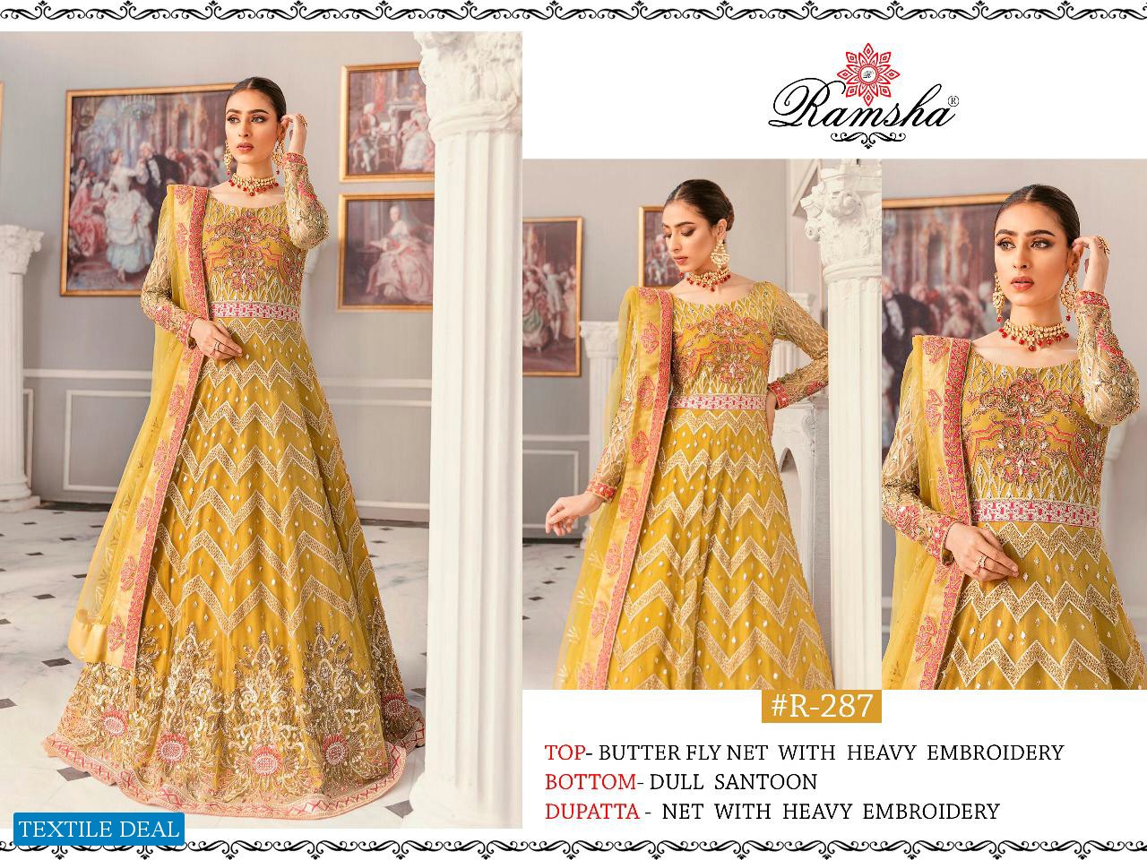 Ramsha Vol-6 Wholesale Pakistani Conceot Dress