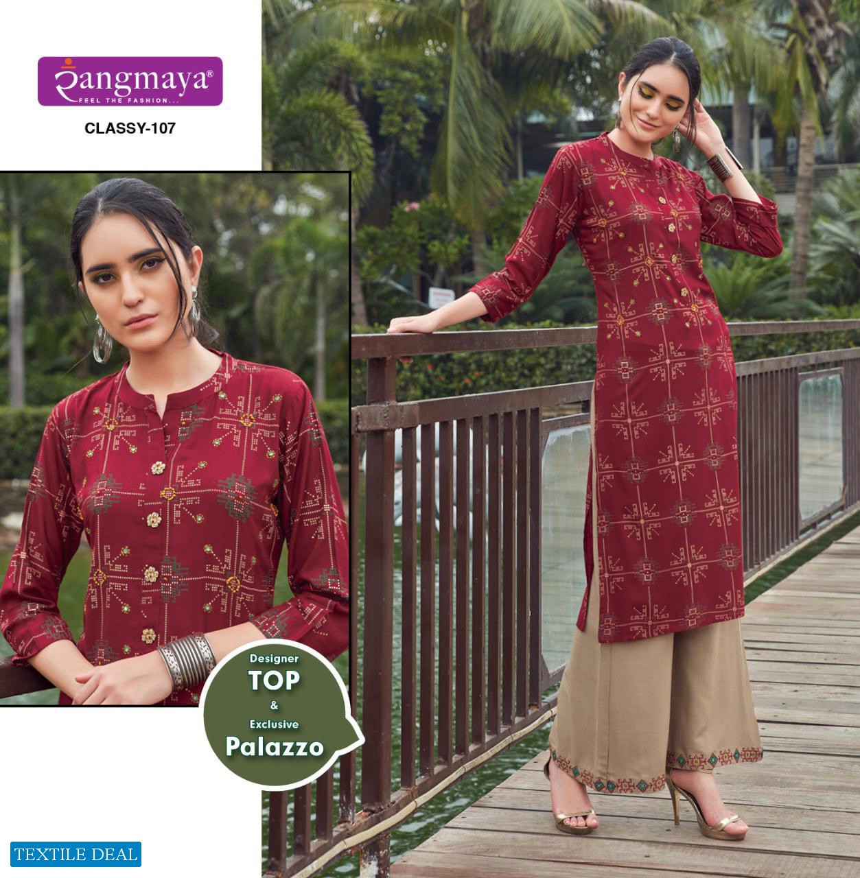 Rangmaya Classy Wholesale Long Kurtis