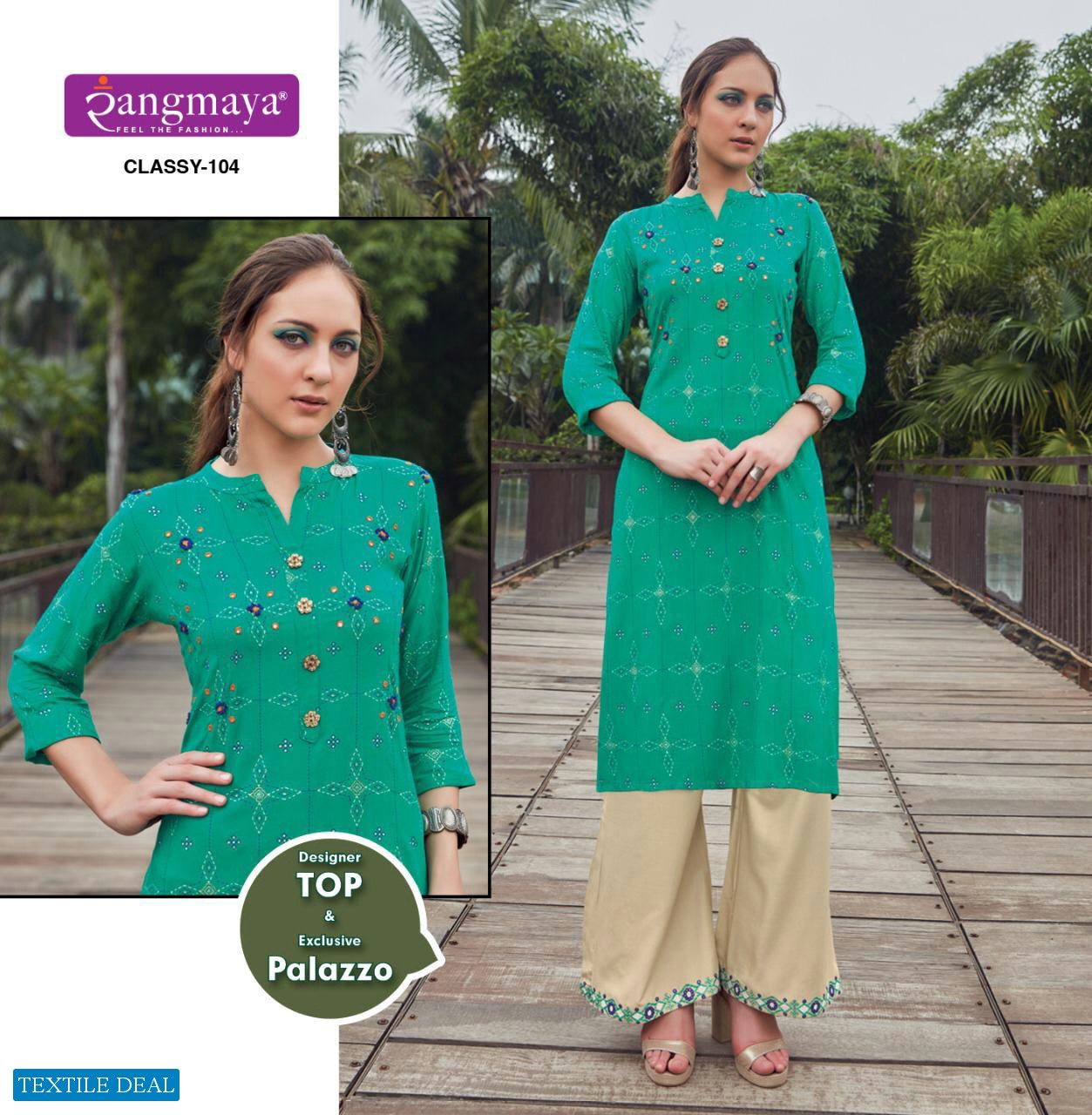 Rangmaya Classy Wholesale Long Kurtis
