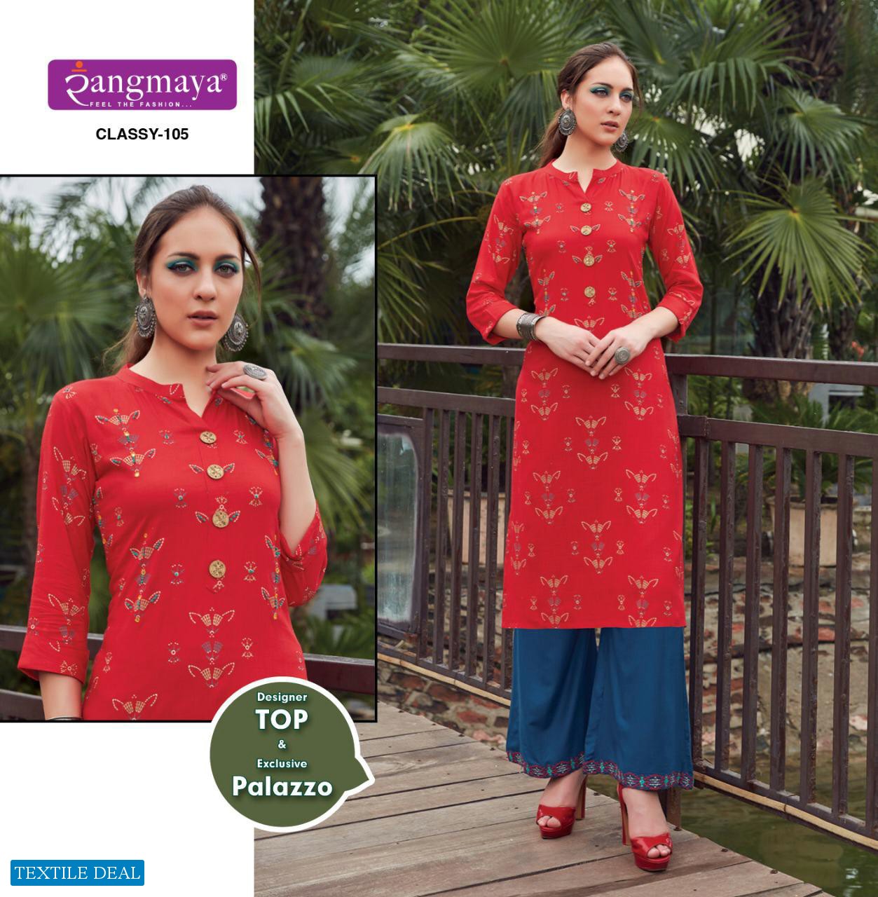 Rangmaya Classy Wholesale Long Kurtis