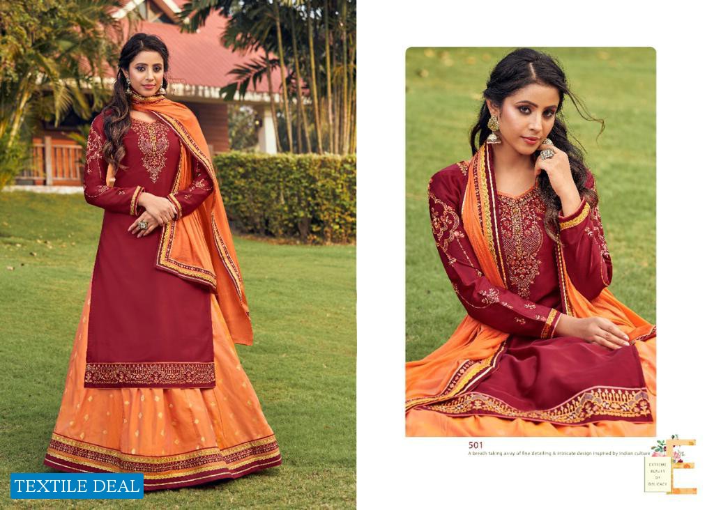 Rangoon Alankar Wholesale Ready Made Top With Skirt And Dupatta Collection